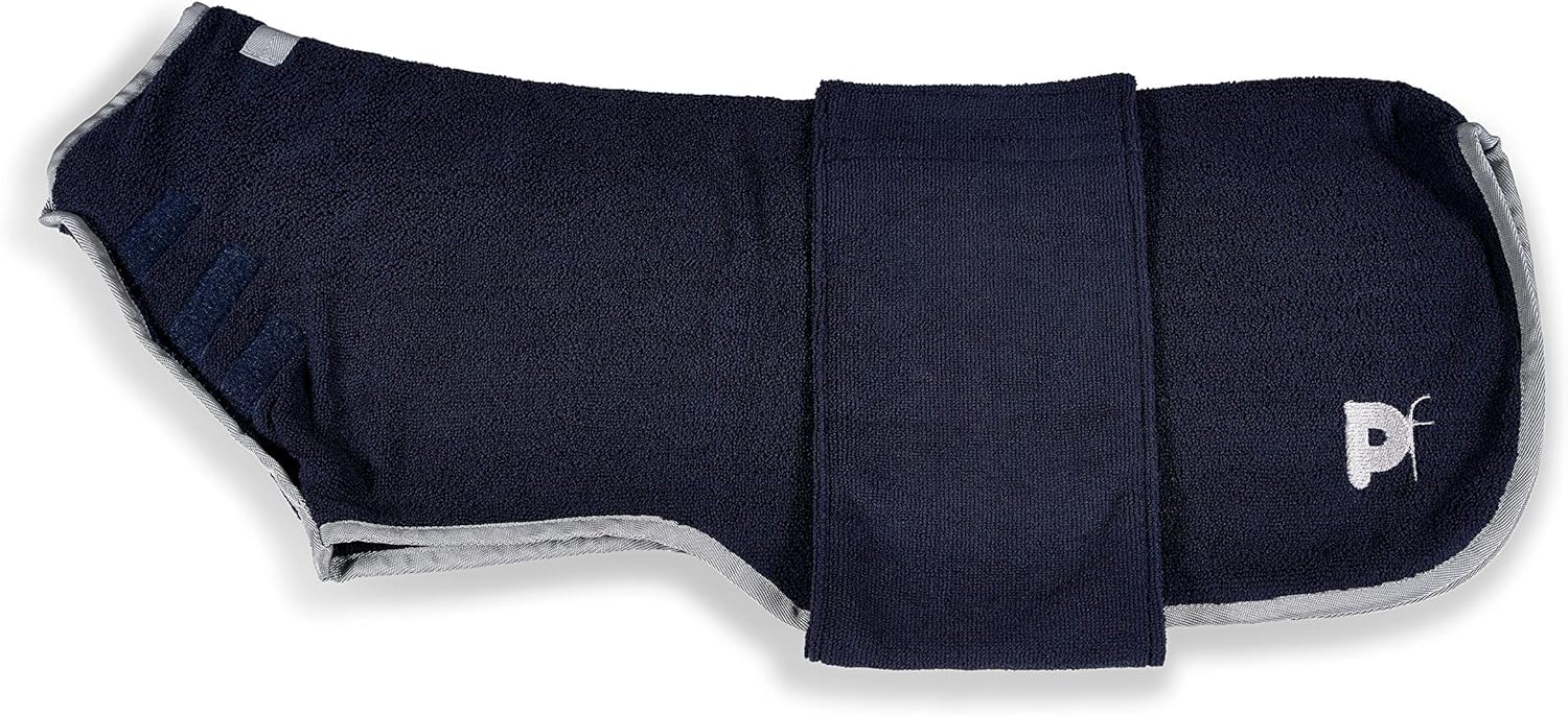 Petface Outdoor Paws Microfibre Drying Robe, Small (40cm)