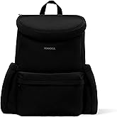 Corkcicle Lotus Backpack Cooler Bag,15.5”x17”–Keep Cool All Day with Portable Backpack Cooler–Side Pockets & Food Safe