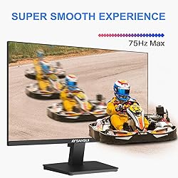 SANSUI Monitor 22 inch 1080p FHD 75Hz Computer