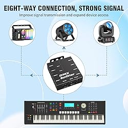 8-Way Isolated DMX512 Splitter Amplifier
