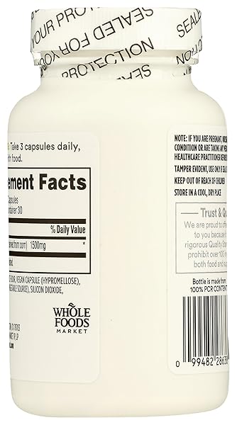 365 BY WHOLE FOODS MARKET, GLUCOSAMINE SULFATE VEGAN, 90 CT