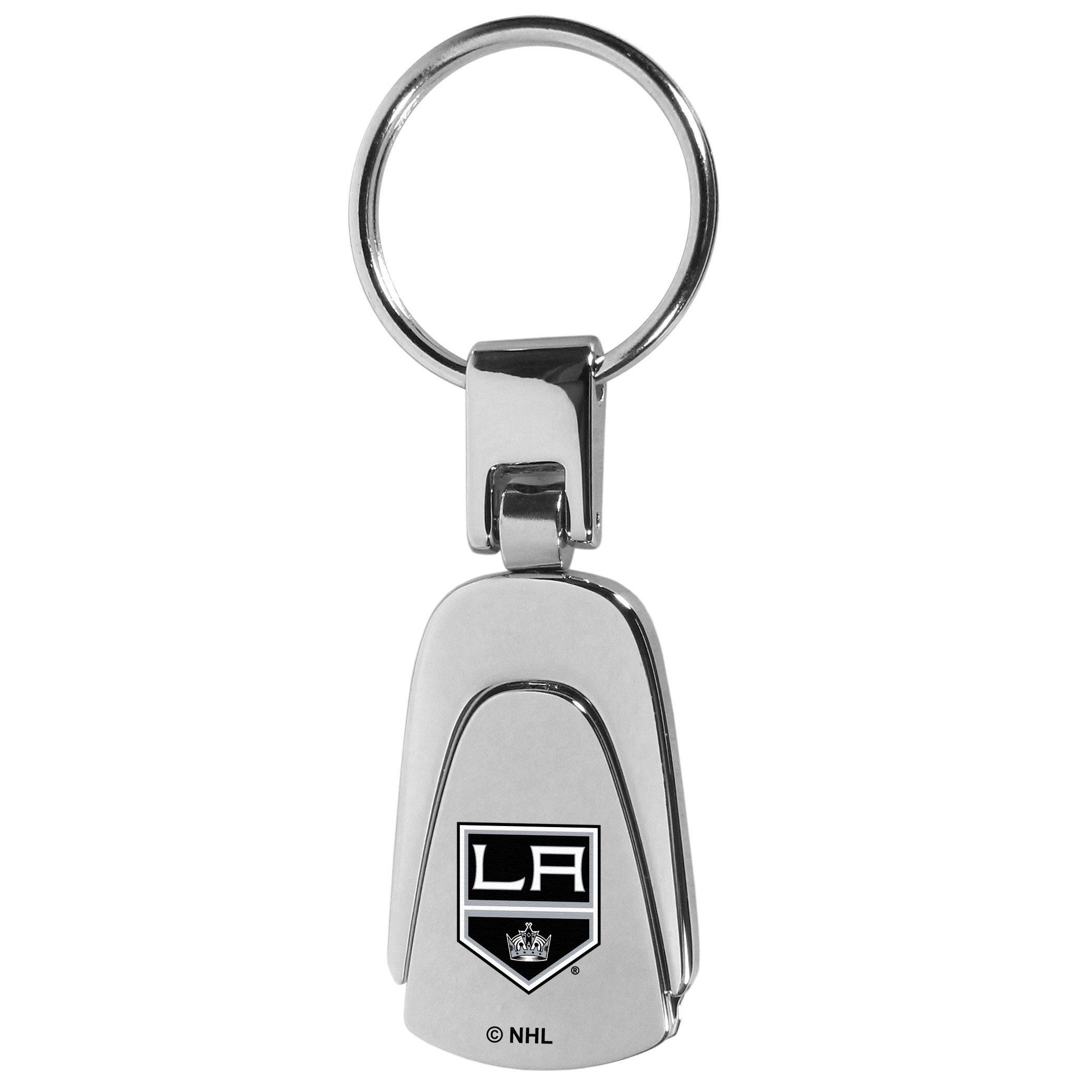 Siskiyou NHL Los Angeles Kings Unisex SportsSteel Teardop Key Chain, Metal, One Size