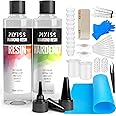 Epoxy Resin Kit Epoxy Resin Molds Silicone Kit Bundle | Pixiss Easy Mix 1:1 (17-Ounce Kit) | Epoxy Resin Mixing Cups and Supplies for Tumblers, Jewelry Resin, Molds, Crafting Resin Kit
