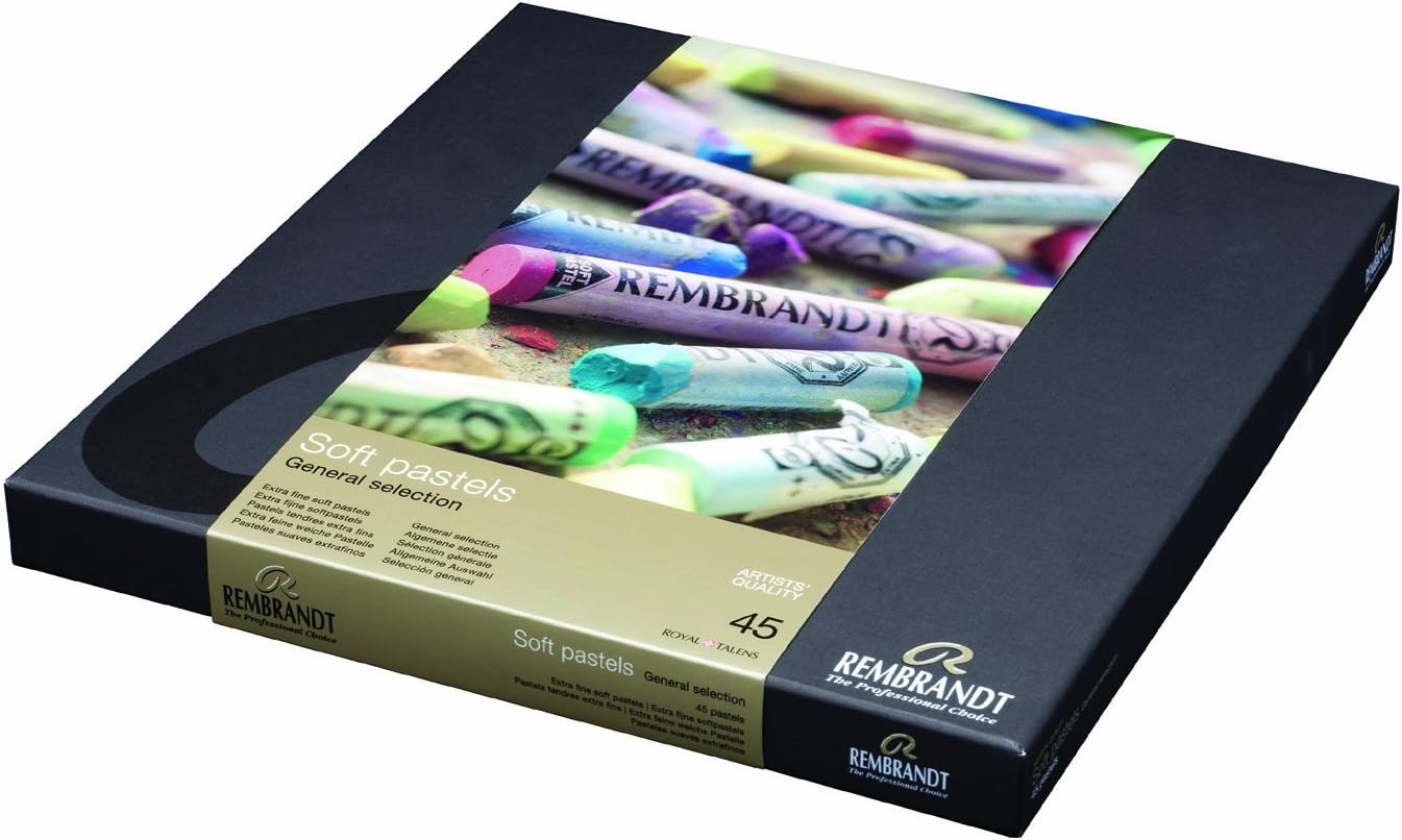 Rembrandt soft pastels, box of 45 colours Amazon.co.uk Kitchen & Home