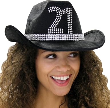 birthday girl cowboy hat