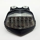 PACASK Motorcycle LED Tail Light Smoke Signal Light for Ninja 250R 2008-2012
