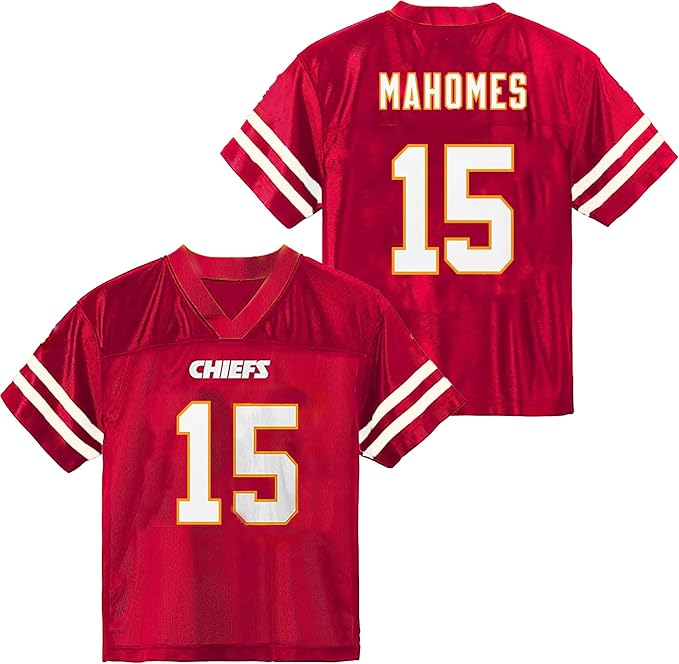 Patrick Mahomes Kansas City Chiefs 15 Youth Player Name & Number