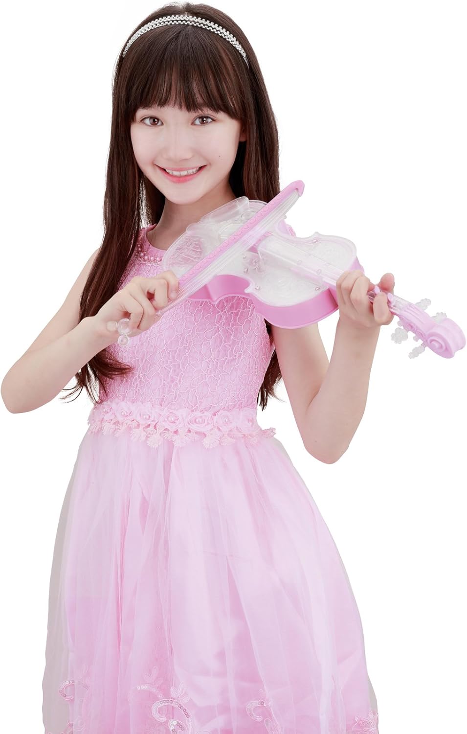 Amazon ドリームレッスン ライト オーケストラバイオリン ピンク おもちゃ おもちゃ