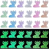 COGCHARGER 30Pcs Luminous Resin Cat Charms Glow in the Dark Mini Cat Pendants Cute Animal Charms for Bracelets Necklace Earrings Jewelry Making DIY Ornament Accessories
