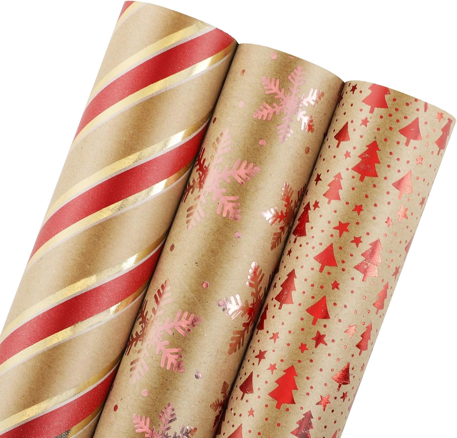 TopSelect Gift Wrapping Paper Roll Long Premium Printed