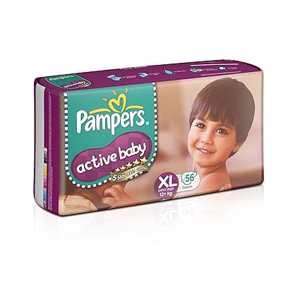 pampers active baby xl 56