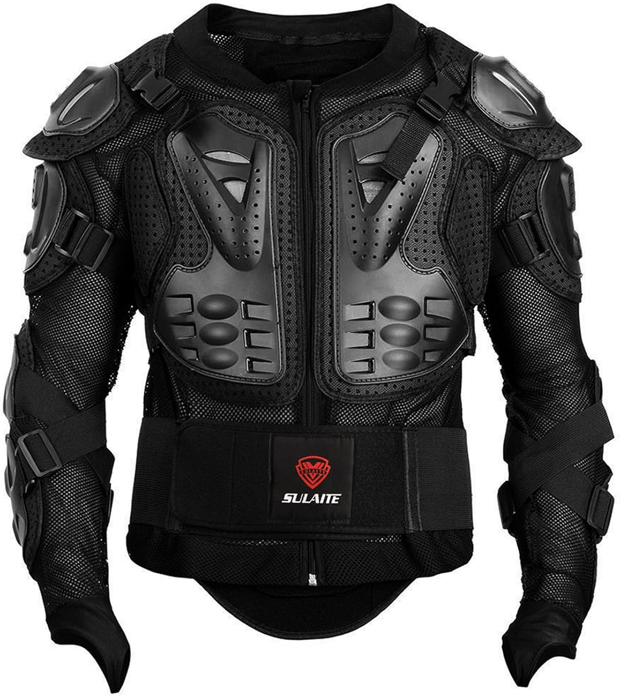 GuTe Motorcycle Protective Jacket,Sport Motocross MTB Racing Full Body Armor Protector for Men: Clothing