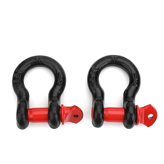 Eowpower 1 Pack 1/2" Heavy Duty DRing Shackles 2 Ton