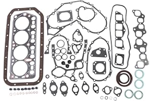 HIRINTOL 4Y LPG Engine Full Gasket Kit Head Gasket Set 04111-20301-71 11115-78151-71 for Toyota Engine 42-6FGCU15 5-7FG10-30 Forklift Truck