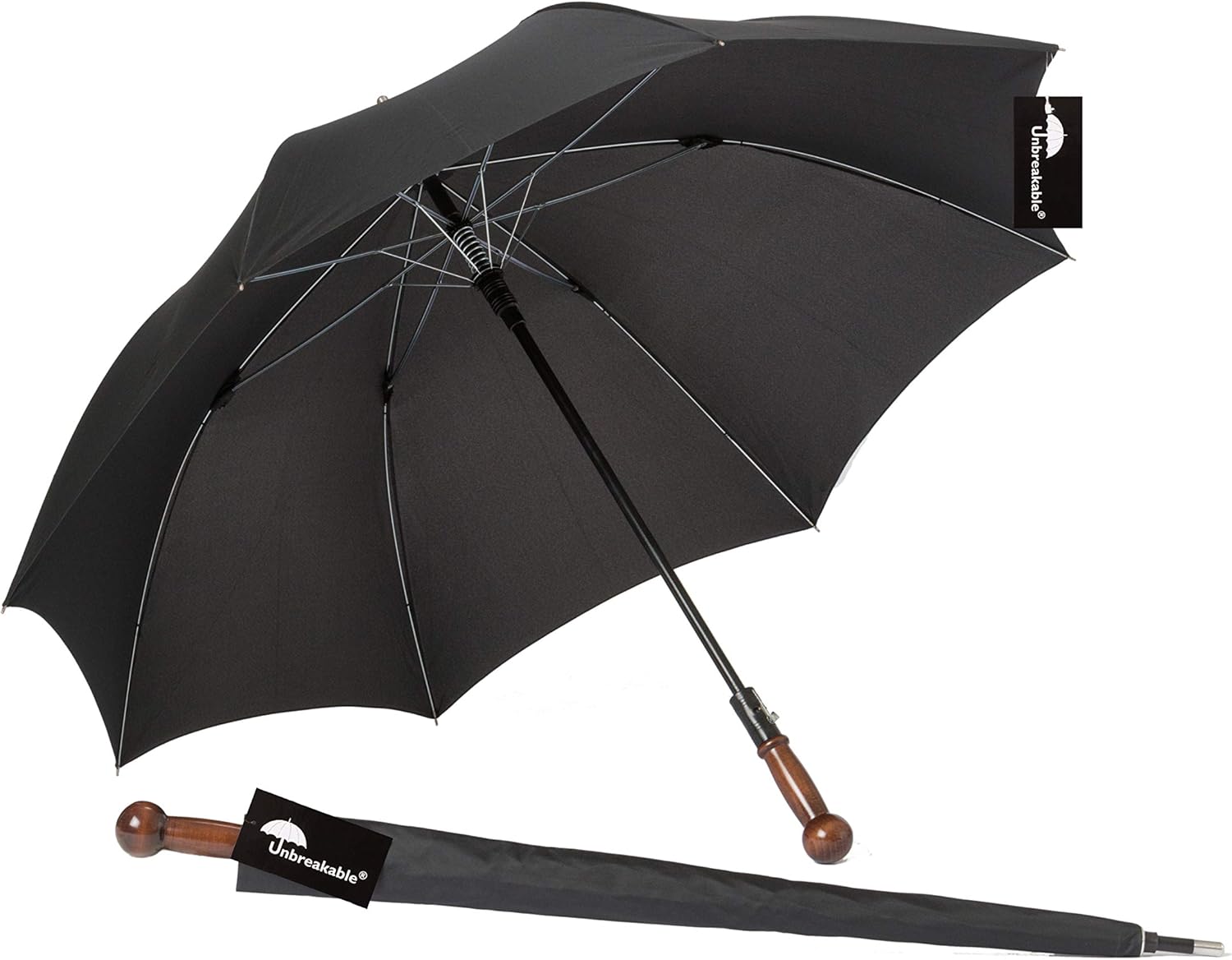 Unbreakable WalkingStick Umbrella Premium U101 (Straight