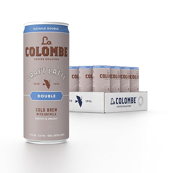 LA COLOMBE COFFEE, OATMILK DOUBLE LATTE, 11 FL...