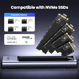 UGREEN M.2 NVMe Enclosure 10Gbps Aluminum Heat Dissipation 2230-2280 view 4