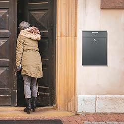 Yaocom Locking Mailbox with Key for Outdoor 16.2 x