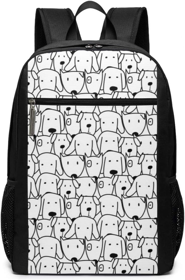 cute black and white backpacks