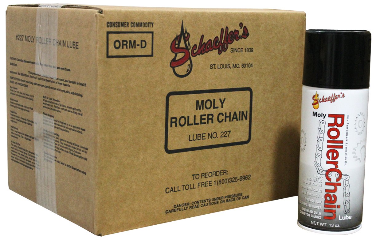 Schaeffer Manufacturing 0227011 Moly Roller Chain Lube, 13 oz (Pack of