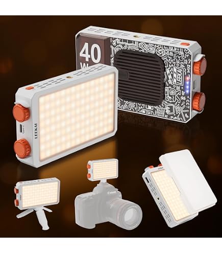 Amazon.com : Zhiyun FIVERAY M40 Powerful Pocket Light, 40W, 14000