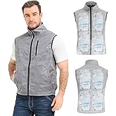 Foiueyga Cooling Vest for Women & Men Ice Vest for Hot Weather Outdoor Work, Waterproof Cooling Ice Vest with 24 Ice Packs