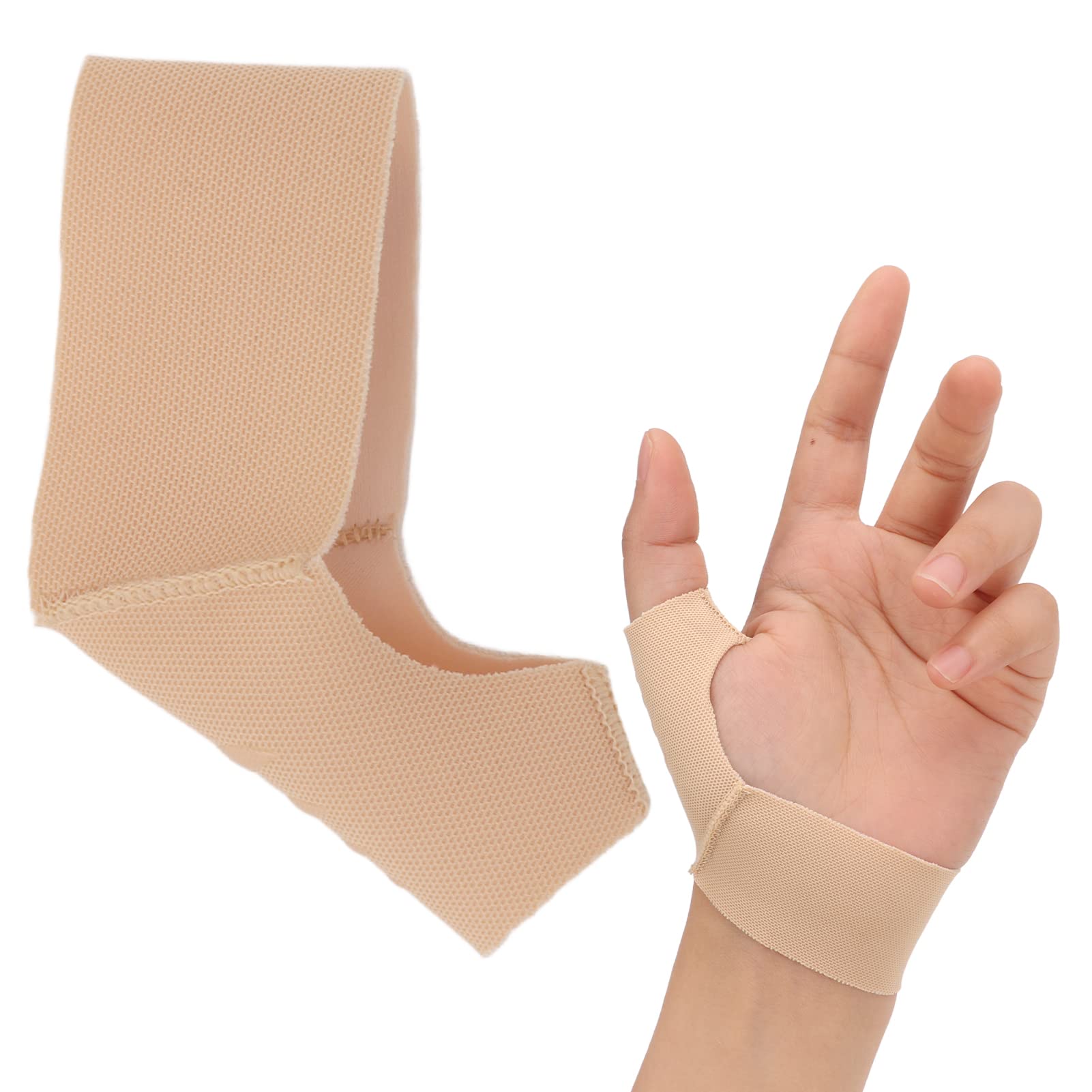 Thumb Support, Compression Hand Support Wrist Brace Elastic Wrist Supports Braces Thumb Splint Compression Arthritis Gloves Hand Instability for Joint Pain Tendonitis Sprains Wrist Support (M)