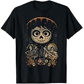 Disney Pixar Coco Miguel & Musical Scene Graphic T-Shirt T-Shirt