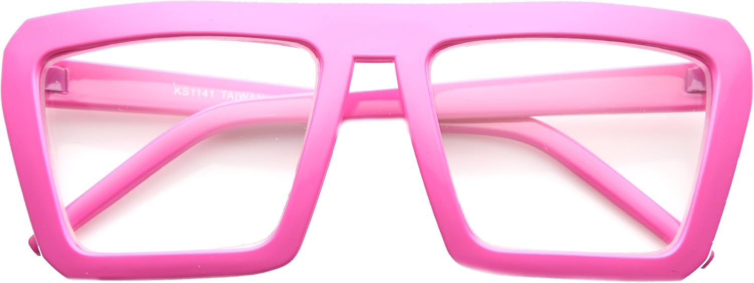pink horn rimmed glasses
