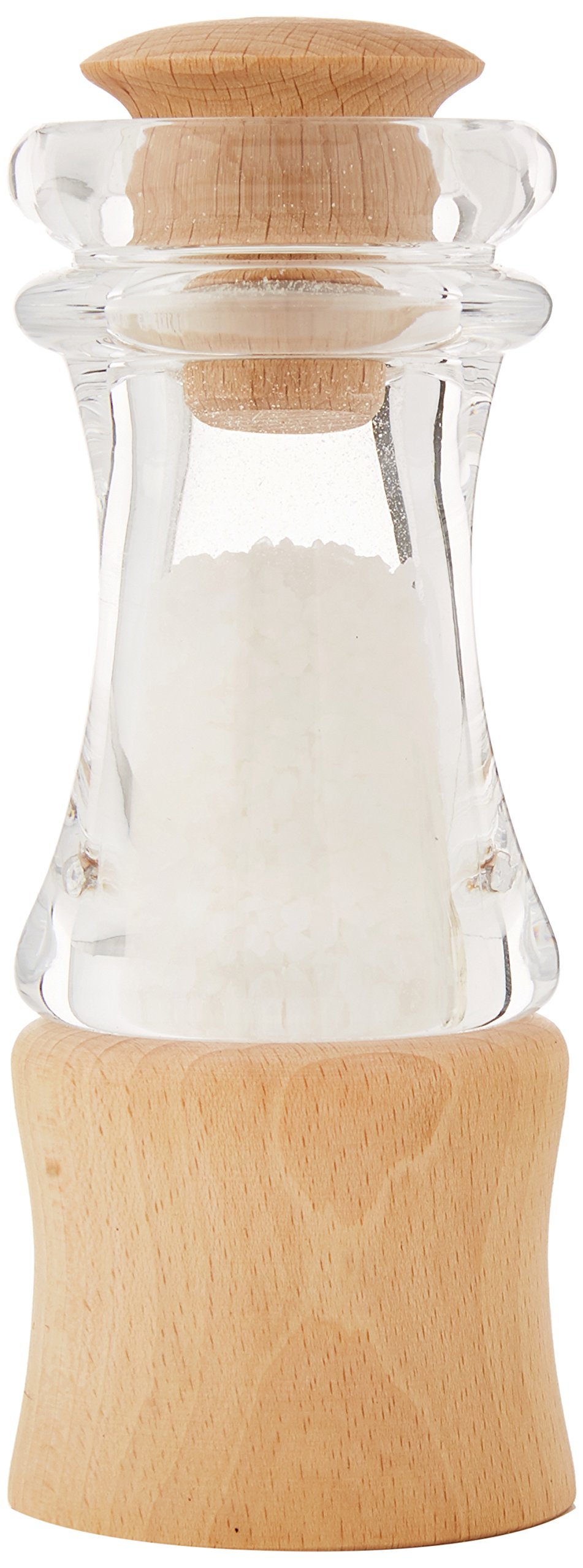 T&G CrushGrind Classic Salt Mill, FSC Beech and Acrylic, 150 mm 11527