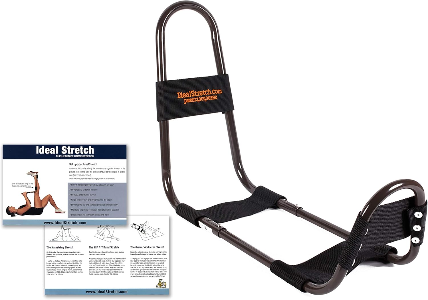 IdealStretch Original Hamstring Stretching Device with Instruction Card