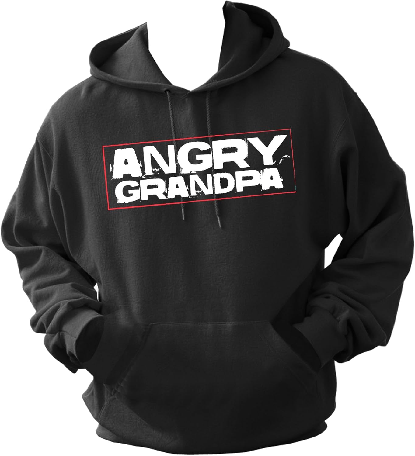 Angry Grandpa ,Hoodie,80% Cotton,20% polyester, (M, Red): Amazon.co.uk: Clothing