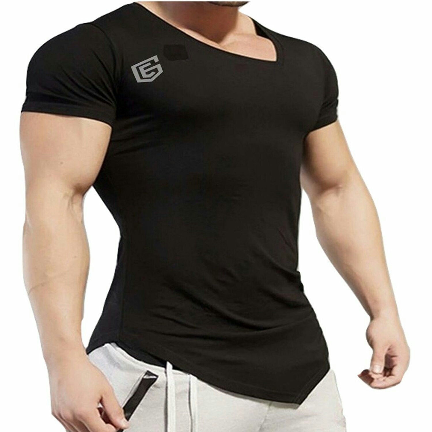 the eg store men's poly cotton sports t-shirt (fa-mfyu-2m8m_white)