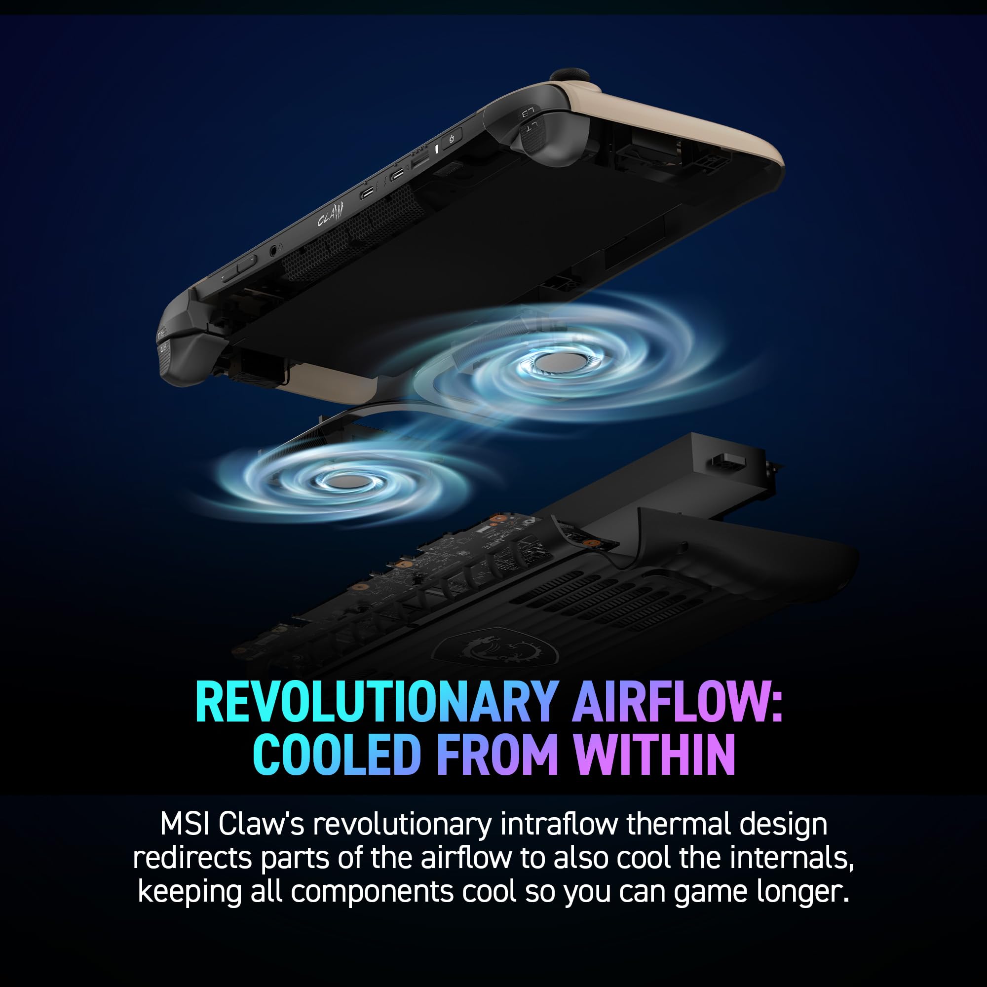 MSI Claw PC Gaming Handheld: Intel Ultra 7-258V, 8