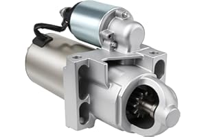 GREZUTON Starter Compatible with Chevy GMC Truck Van Medium Duty Silverado 2500 3500 4.3 5.7L, Tahoe Suburban Blazer Express Astro Yukon Savana, 1999 2000 Cadillac Escalade, 6449N 10465578