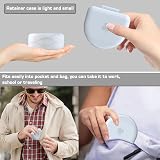 BVN Retainer Case & Denture Box Slim Orthodontic Storage White view 4