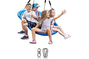 LÆGENDARY LAEGENDARY Saucer Swing for Kids and Adults - 60 Inch Round Outdoor Tree Swing
