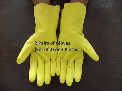 Seedstores House Hold Multi Purpose Gloves (Medium) - 2 Pair