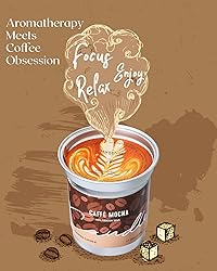M&SENSE Coffee Coconut Latte Scented Soy Candle