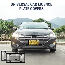 2 Pack License Plate Protector and Frames