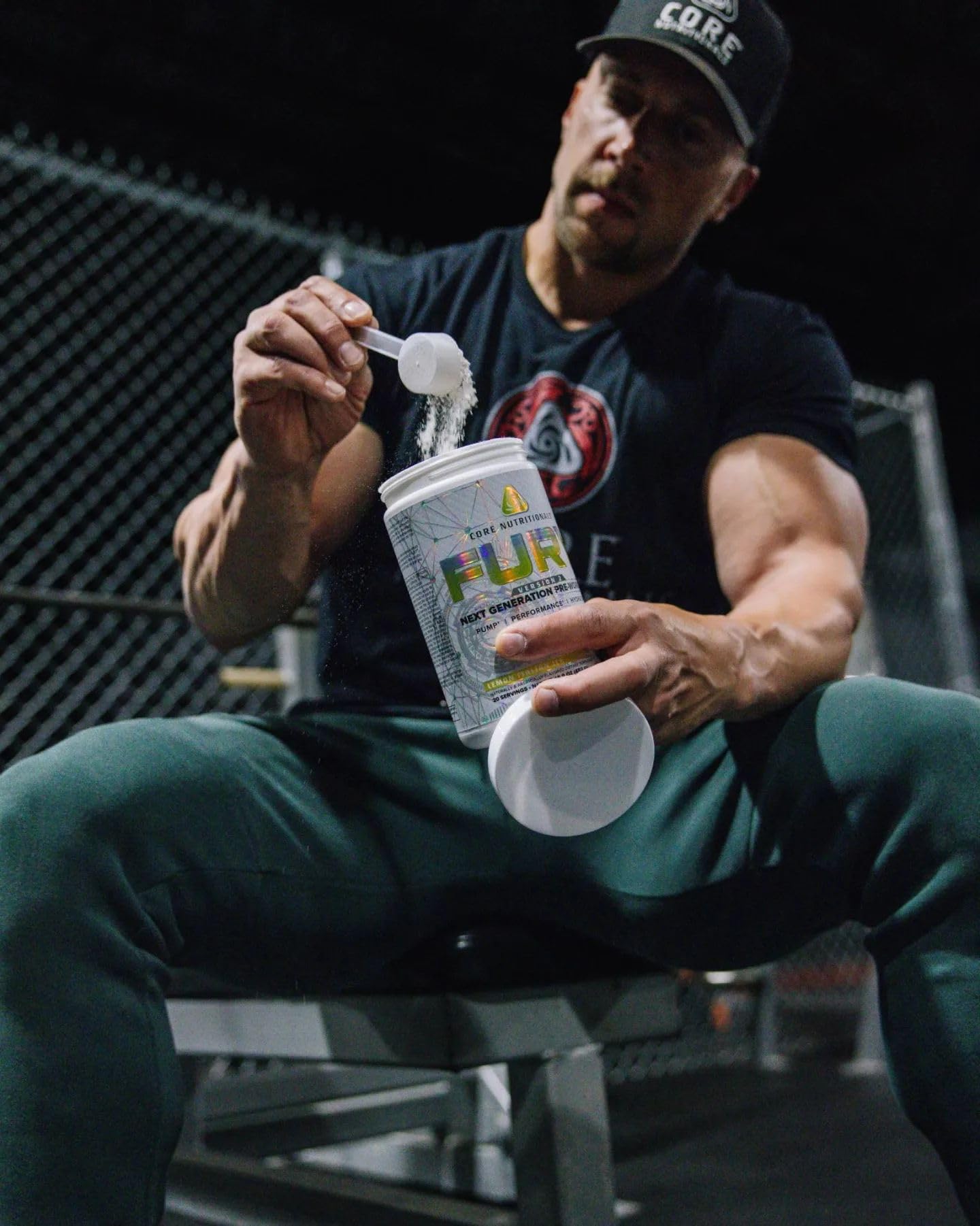 Core Nutritionals Fury V2: Pre-Workout Powder to Maximize Performance in The Gym W/Zum-XR® Caffeine, L-CItruline, and Alpha GPC (40 Scoops) (Strawberry Colada)
