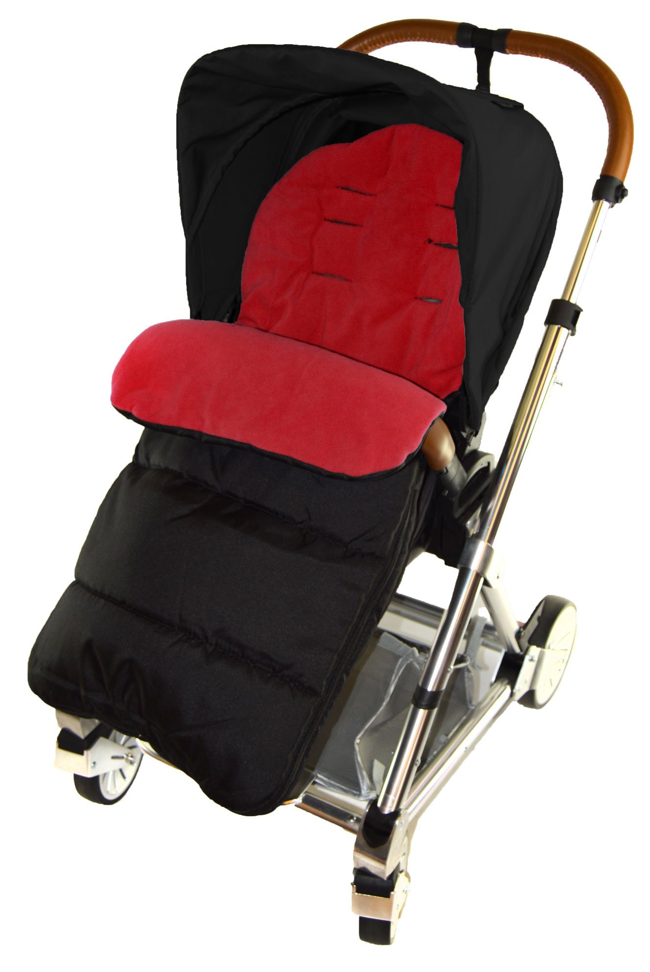 Footmuff/Cosy Toes Compatible with Mamas & Papas Pushchair Fire Red
