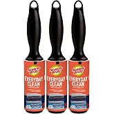 Scotch 3M Mini Lint Rollers 6-Pack (30 Sheets Each), Travel-Size Sticky Lint Removers for Clothes, Furniture and Pet Hair (3-Pack (30 Sheets Each))