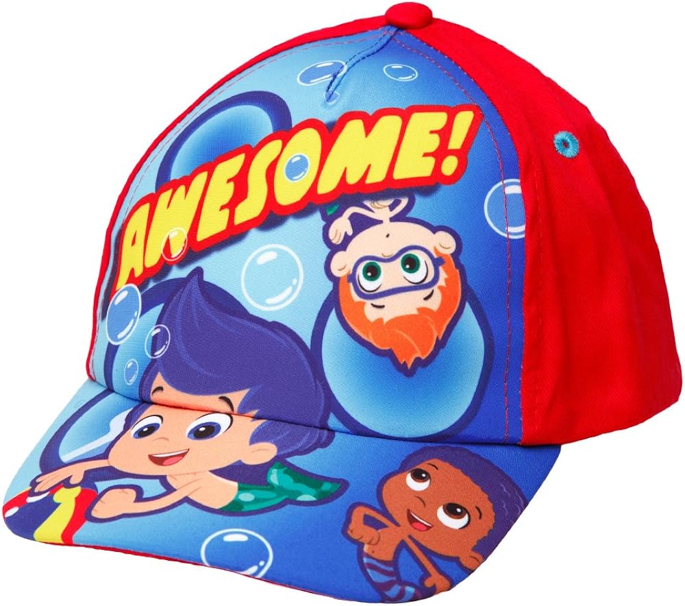 Amazon.com: Nick Jr. Bubble Guppies Red Baseball Cap [2011]: Clothing