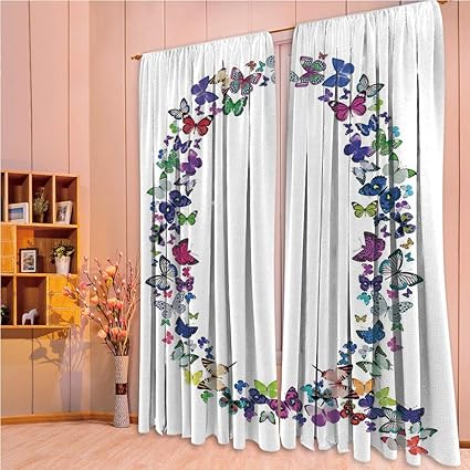 Amazon Com Zhicassiesophier Modern Style Room Darkening Blackout