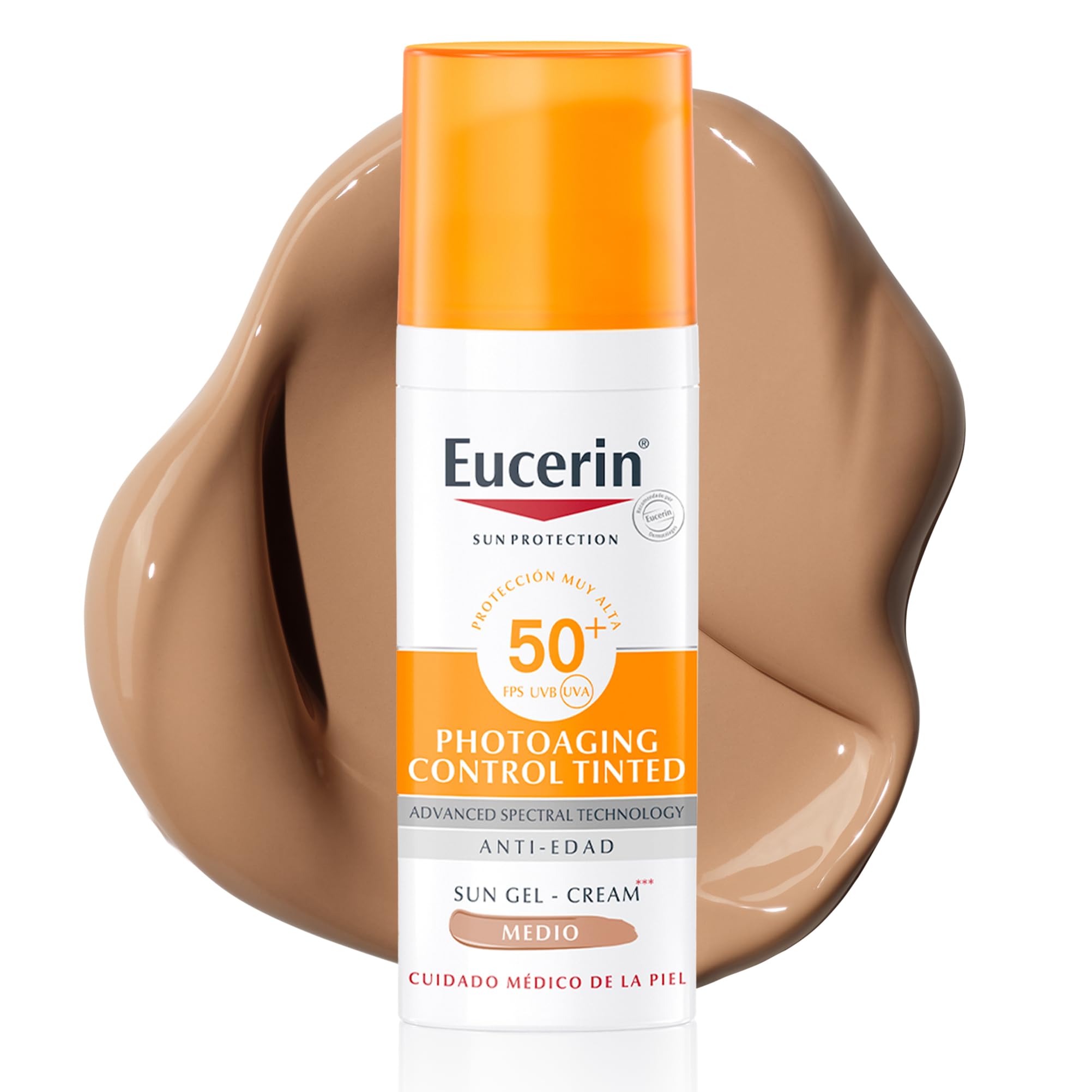 EUCERIN SUN PROTECTION 50+ CREMA ROSTRO CC 50 ML