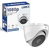 Lorex 1080p HD Wired Turret Security Camera | CVI BNC Connection | 65ft Night Vision | IP67 Rated | Outdoor Metal Housing | C