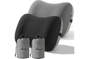 ANTFUNY 2 Packs Inflatable Neck Pillow for Beach Travel Camping Picnic Small Ultralight Cruise Ship Essentials Summer Vacation Must Have Travel Accessories Trip Necessities Stuff Thing Gift Supplies Gadget