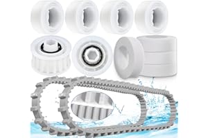 MNPARTS Nautilus cc Plus Replacement Parts 9985006-R2 Timing Track 6101611-R4 Climbing Ring Replacement 3884997-R6 Guide Wheels Pulley Gears Combo Kits for May-tronics Dol-phin Nautilus M200 DX3 Pool Robot