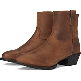 Laredo Mens Cabrera Round Toe Pull On Casual Boots Ankle - Brown